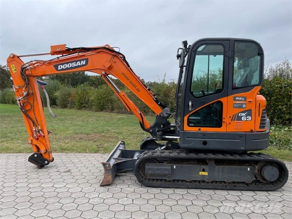 Doosan DX63-3 Εκσκαφάκι (διαβολάκι) < 7t