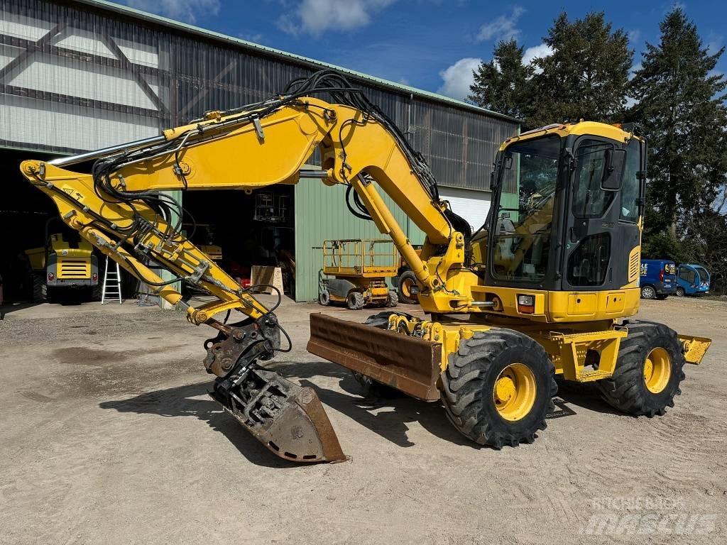 Komatsu PW 98 MR-8 Εκσκαφείς με τροχούς - λάστιχα