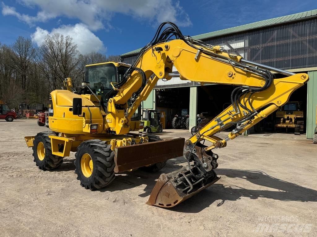 Komatsu PW 98 MR-8 Εκσκαφείς με τροχούς - λάστιχα