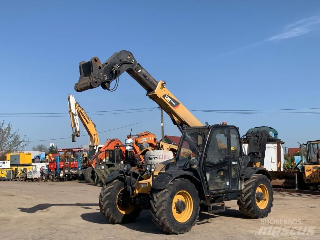 CAT TH 337C Συστήματα τηλεχειρισμού για τη γεωργία