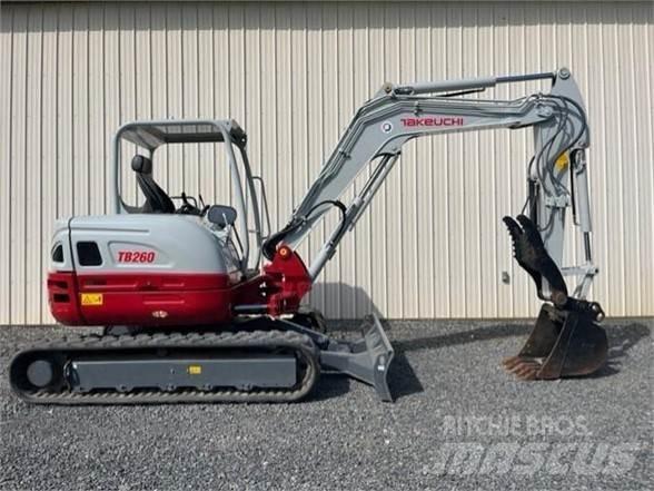 Takeuchi TB260 Εκσκαφείς με ερπύστριες