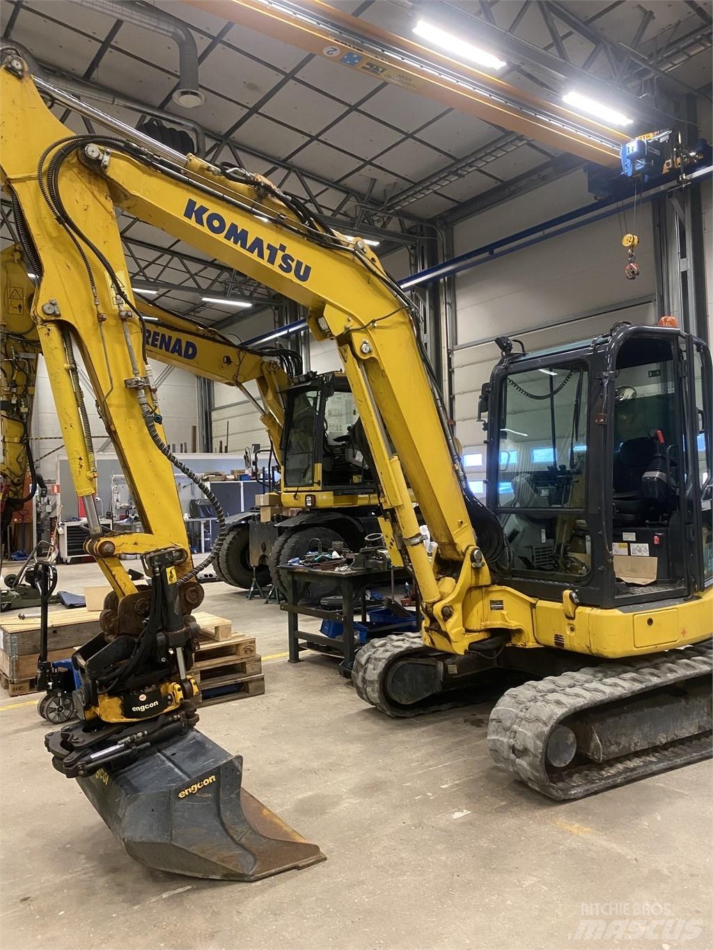 Komatsu PC55MR-5 Εκσκαφάκι (διαβολάκι) < 7t