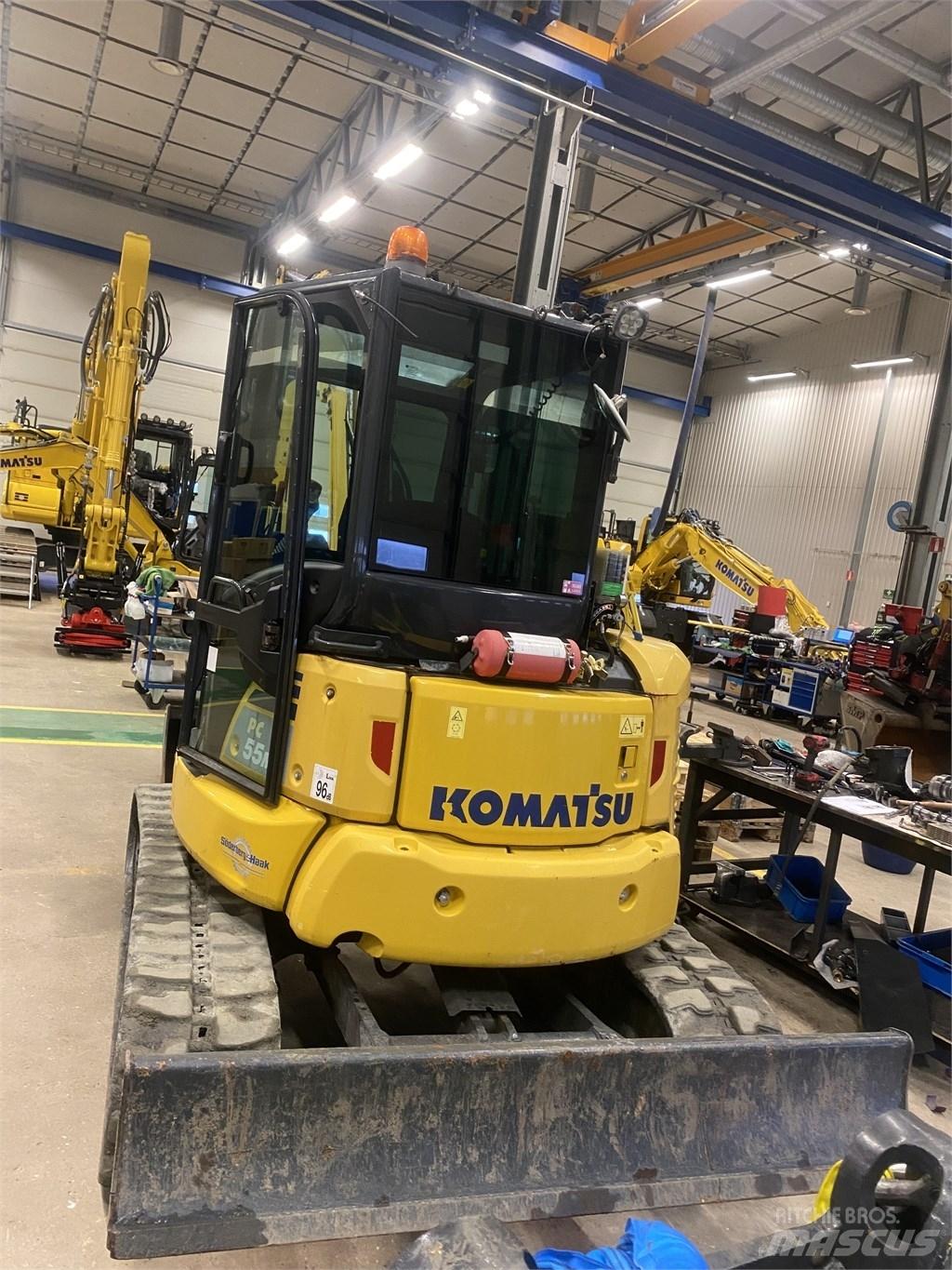 Komatsu PC55MR-5 Εκσκαφάκι (διαβολάκι) < 7t