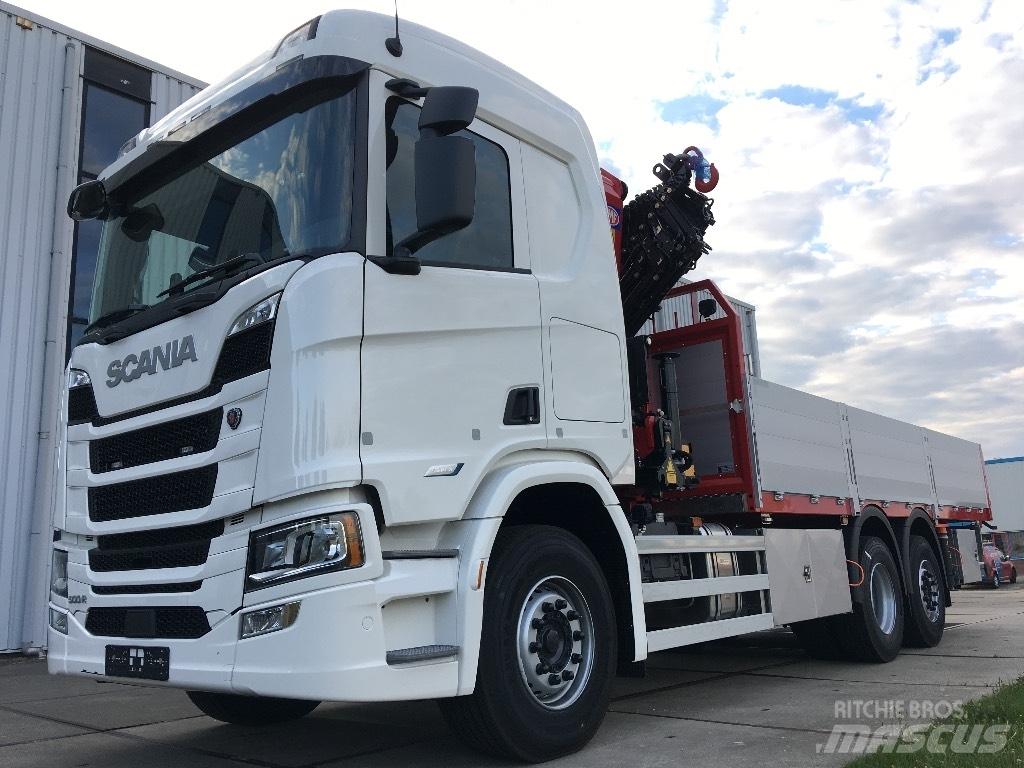 Scania R 500 LB Φορτηγά με Γερανό