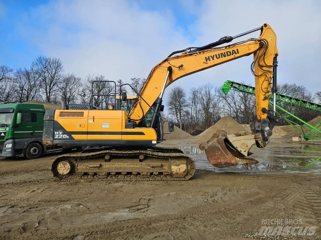 Hyundai HX 220 L Εκσκαφείς με ερπύστριες