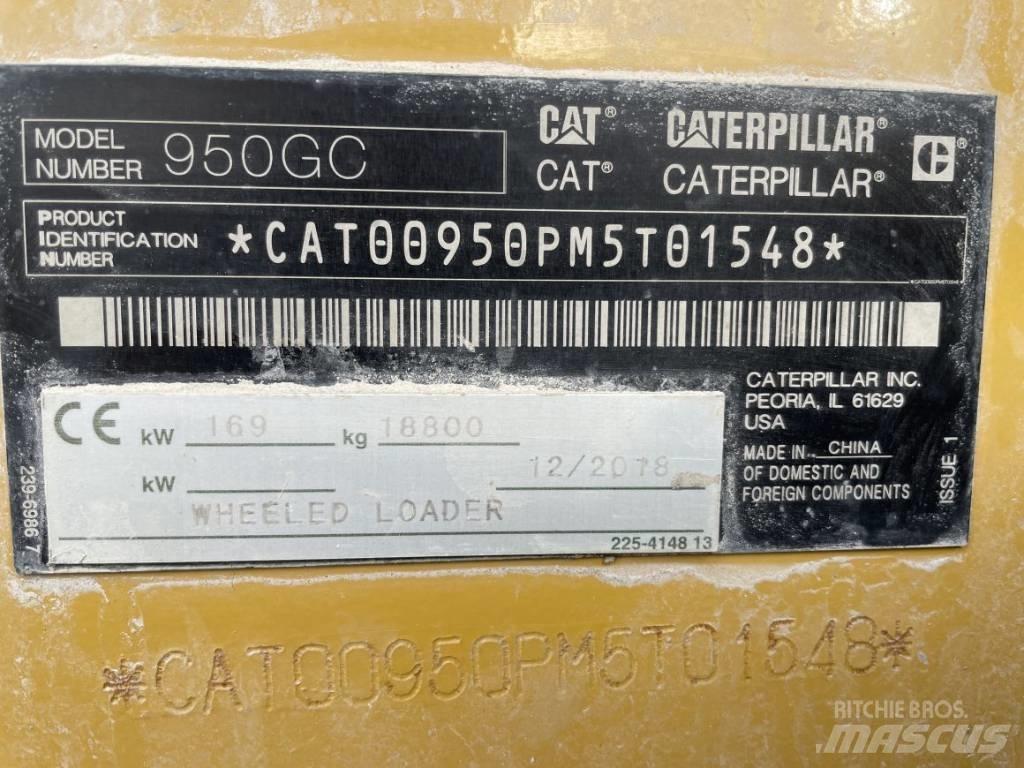 CAT 950 GC Φορτωτές με λάστιχα (Τροχοφόροι)