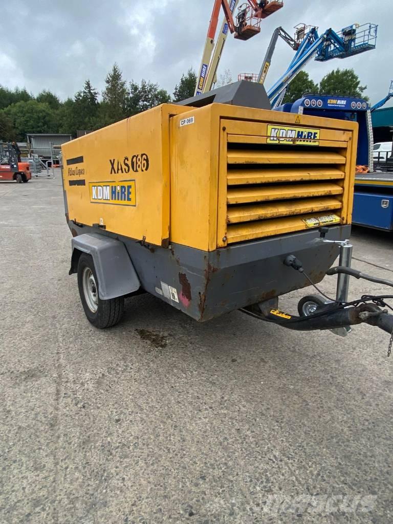 Atlas Copco XAS 186 Συμπιεστές