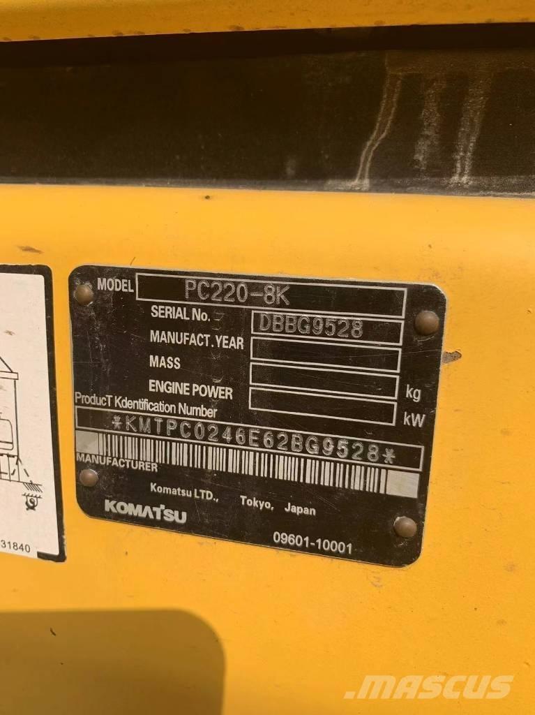 Komatsu PC 220-8 Μίνι εκσκαφείς 7t - 12t
