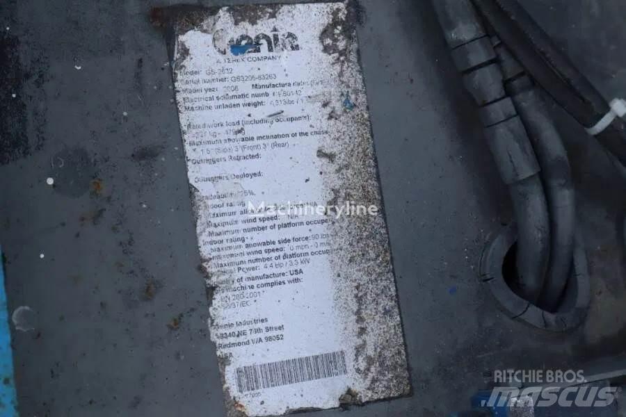 Genie GS-2632 Ανυψωτήρες ψαλιδωτής άρθρωσης