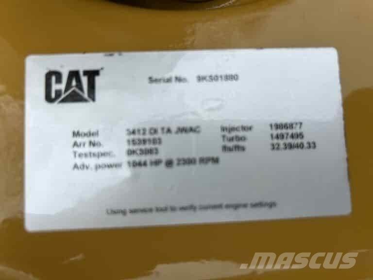 CAT 3412E Μονάδες κινητήρων θαλάσσης