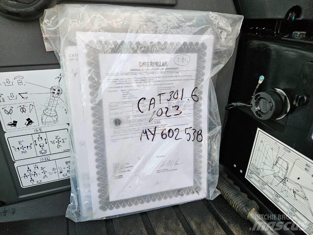 CAT 301.6 Εκσκαφάκι (διαβολάκι) < 7t