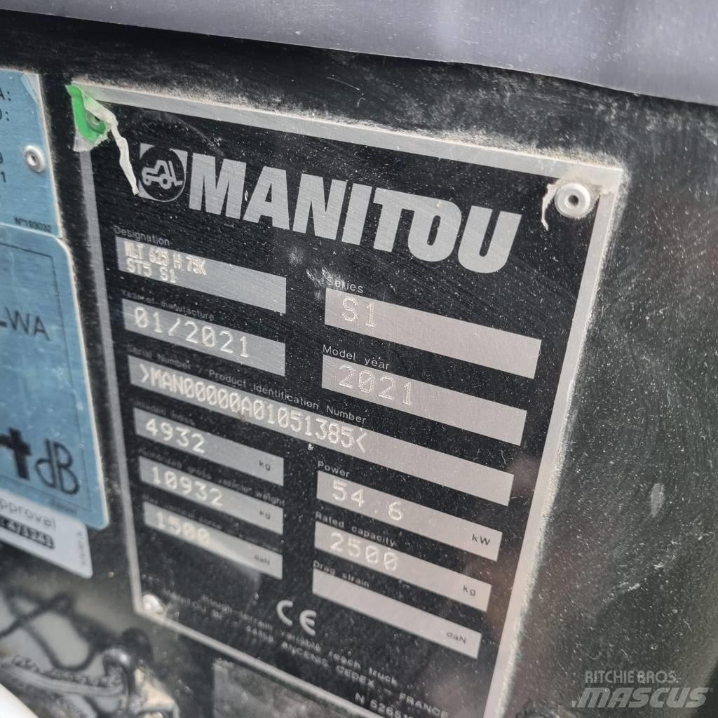 Manitou MLT 625-75 H Τηλεσκοπικοί ανυψωτές