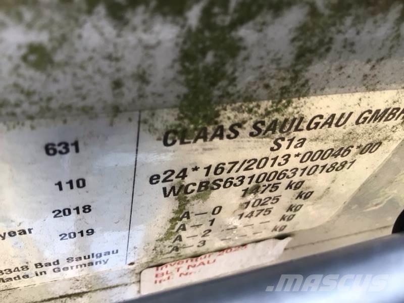 CLAAS Volto 1300 T Τσουγκράνες και χορτοξηραντικές μηχανές