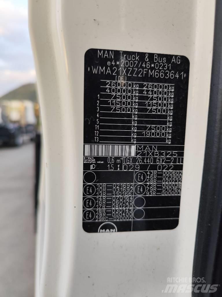 MAN TGX 26.440 Φορτηγά βαρούλκα