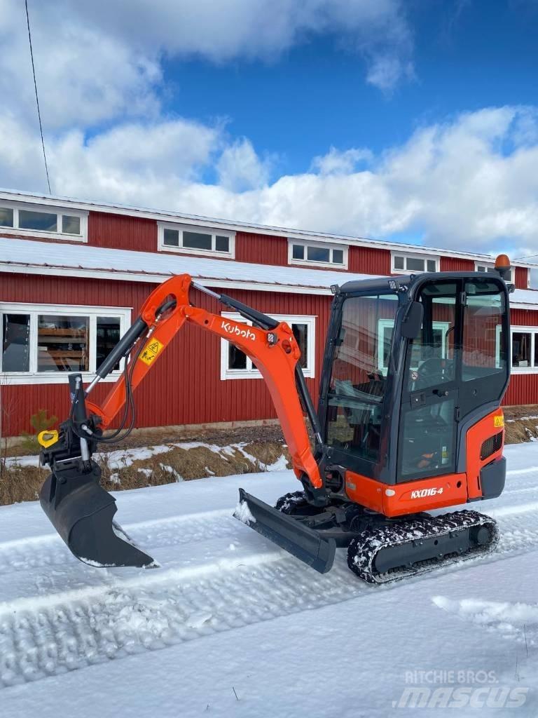 Kubota KX016-4 Εκσκαφάκι (διαβολάκι) < 7t