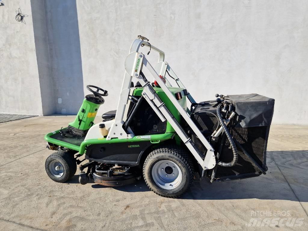 Etesia 124D Χορτοκοπτικά επιβίβασης και έλξης