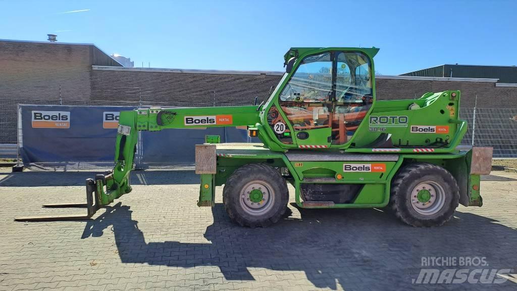 Merlo Roto38.16 Τηλεσκοπικοί ανυψωτές