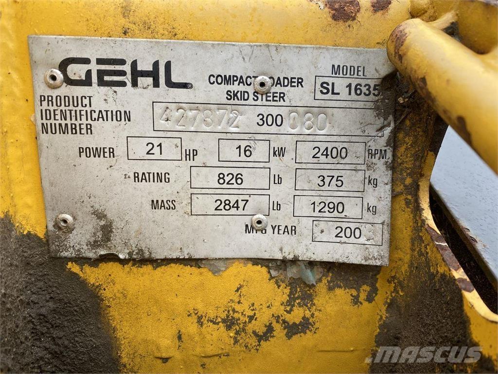 Gehl SL1650 Μίνι φορτωτές