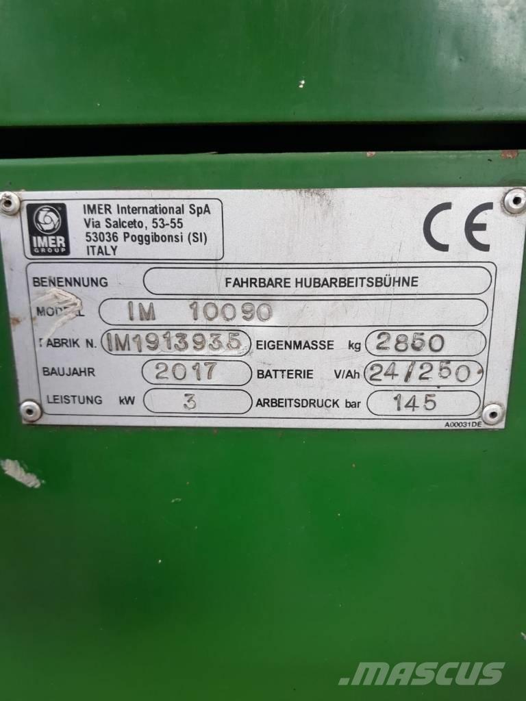 Imer IM 10090 Ανυψωτήρες ψαλιδωτής άρθρωσης