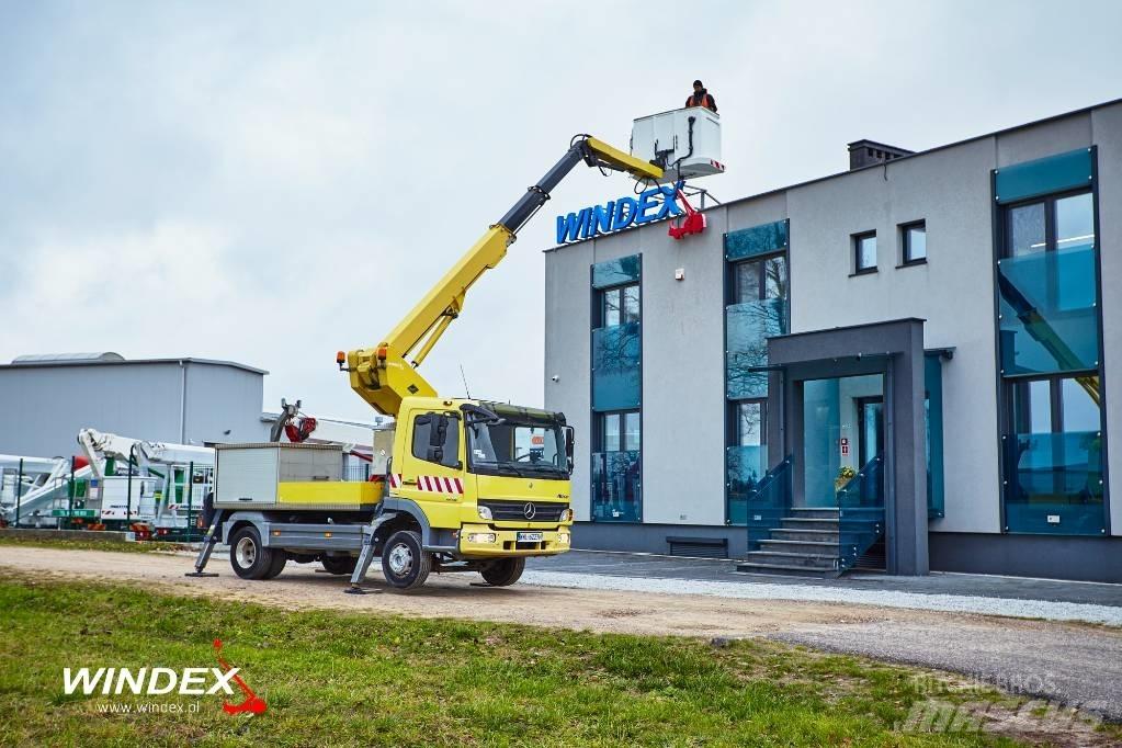 VERSALIFT VT-51-NF Εναέριες πλατφόρμες τοποθετημένες σε φορτηγό