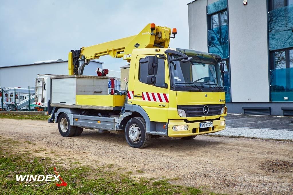 VERSALIFT VT-51-NF Εναέριες πλατφόρμες τοποθετημένες σε φορτηγό