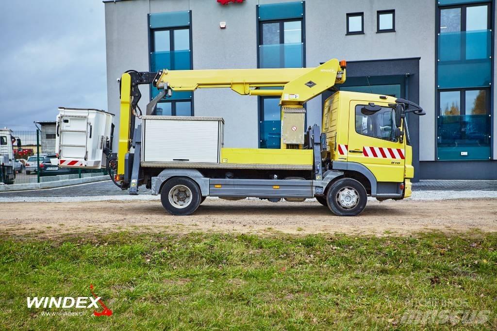 VERSALIFT VT-51-NF Εναέριες πλατφόρμες τοποθετημένες σε φορτηγό