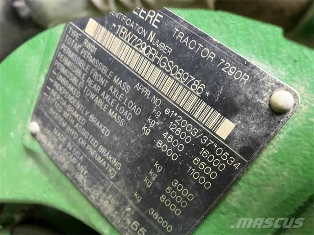 John Deere 7290R Τρακτέρ