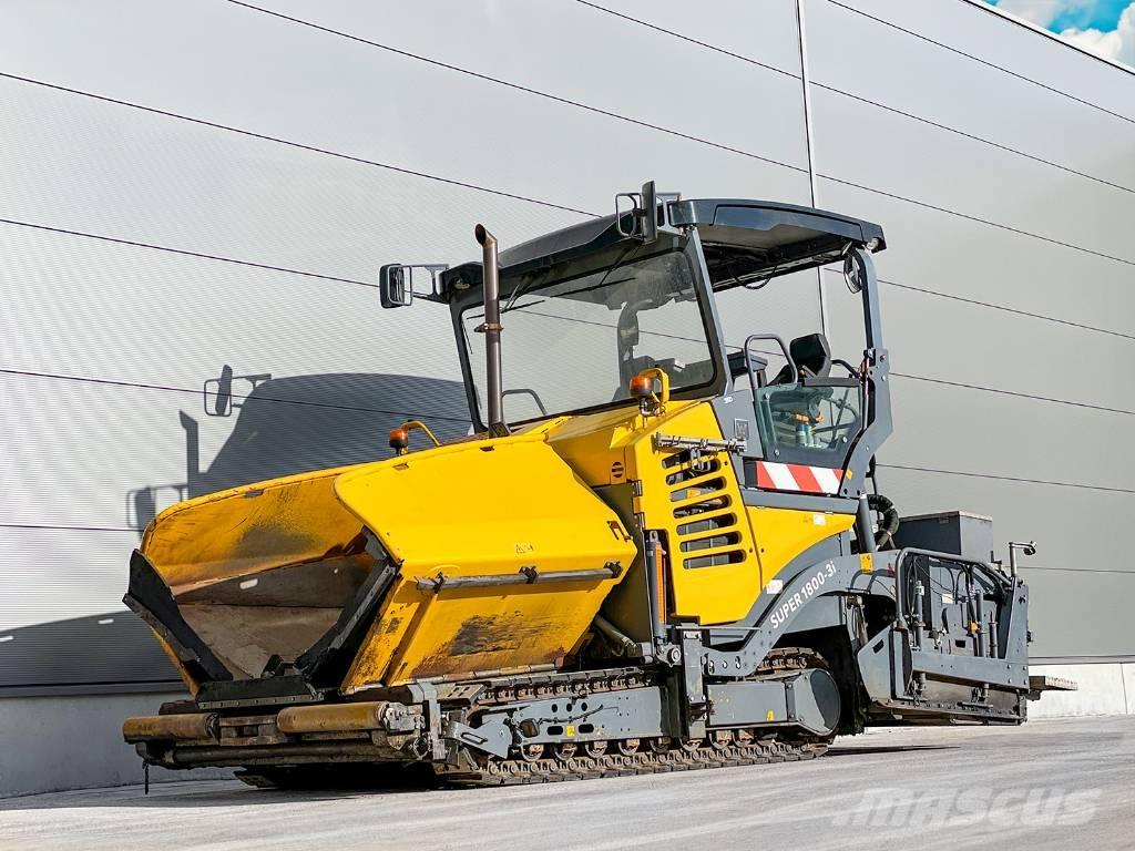 Vögele SUPER 1800-3I Επίστρωση ασφάλτου