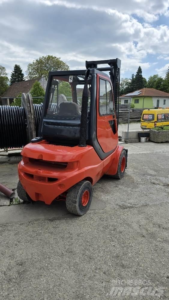 Linde H35D Stapler Παλετοφόρα πεζού χειριστή με ιστό