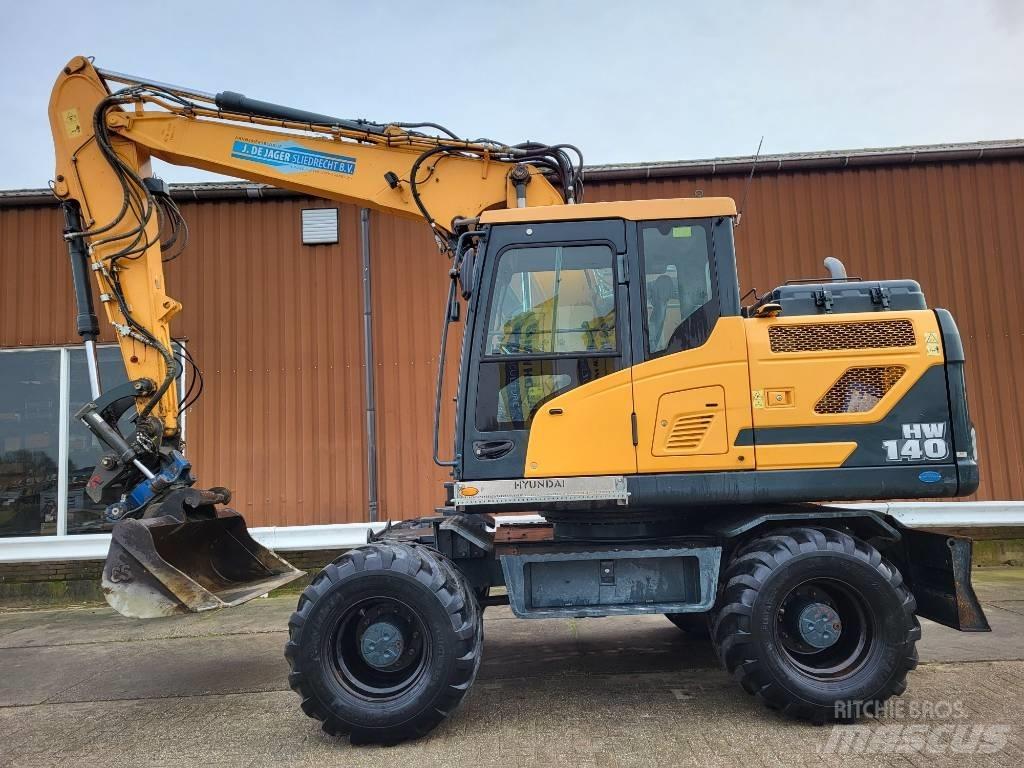 Hyundai HW 140 Γερανοί ανώμαλου εδάφους
