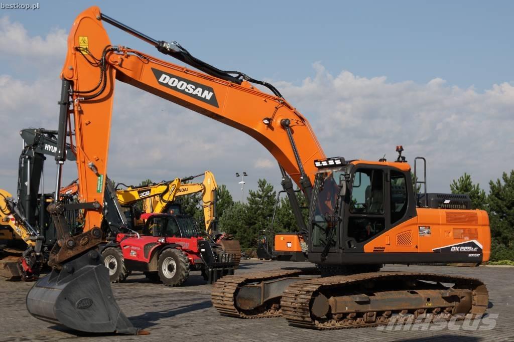 Doosan DX 225 LC-7 Εκσκαφείς με ερπύστριες