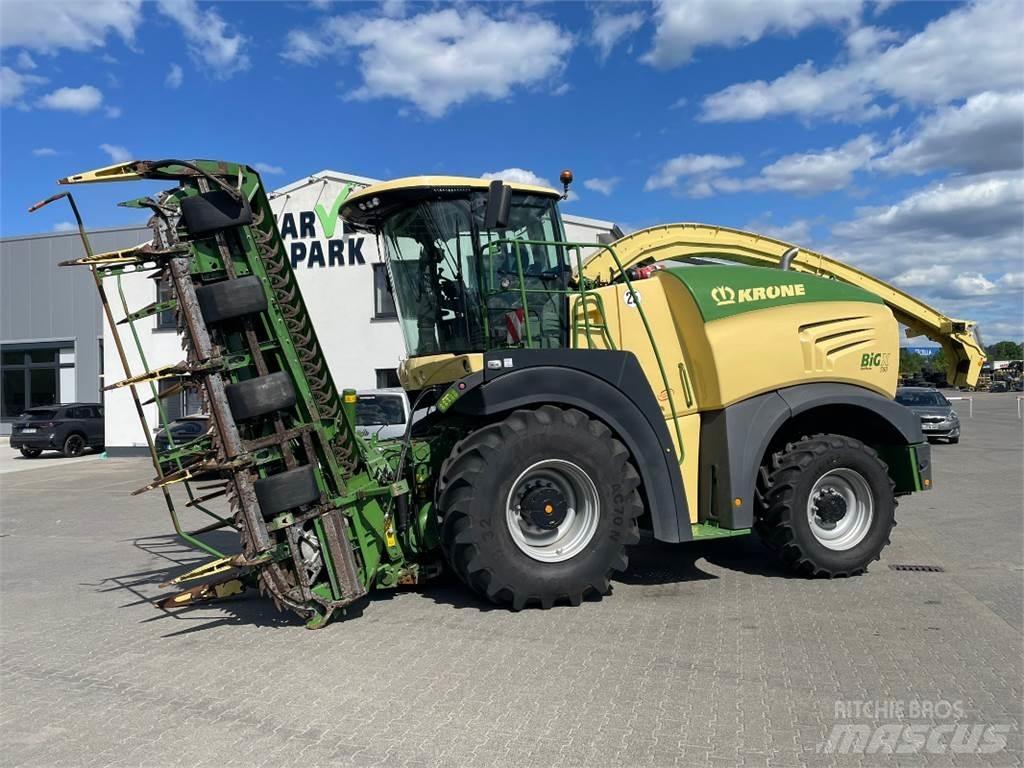 Krone BiG X 580 Ενσιρωκοπτικές μηχανές