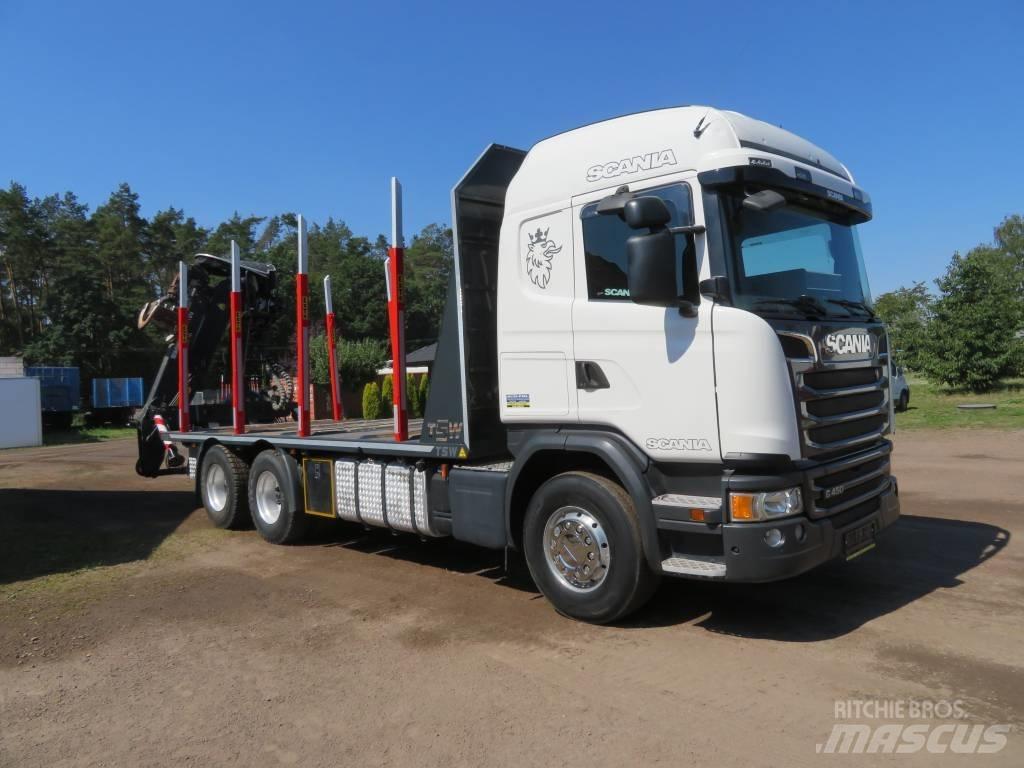 Scania G 450 Φορτηγά ξυλείας