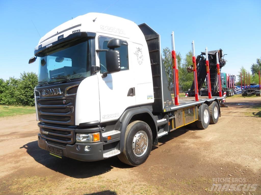 Scania G 450 Φορτηγά ξυλείας