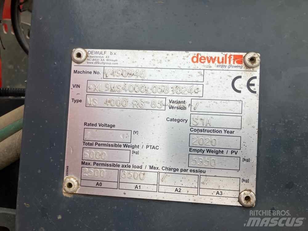 Dewulf MS4000 Πατατοφυτευτής