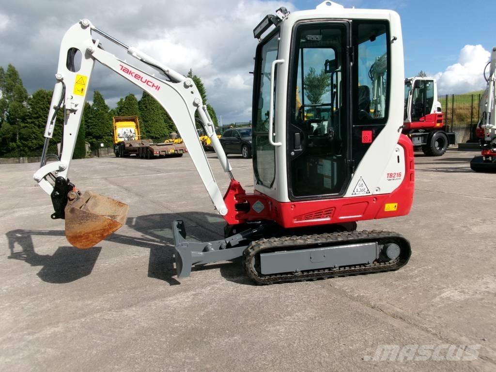 Takeuchi TB 216 Εκσκαφάκι (διαβολάκι) < 7t