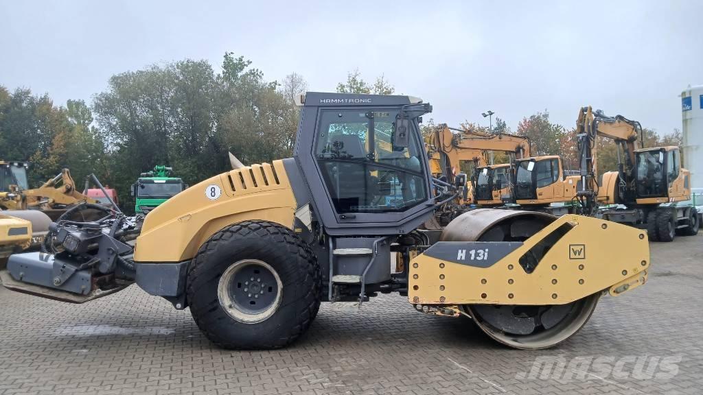 Hamm H13 i Οδοστρωτήρες μονού κυλίνδρου