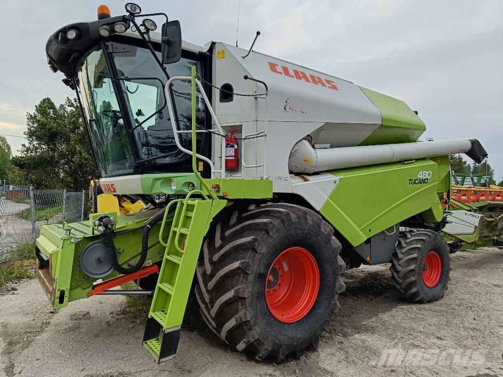 CLAAS Tucano 480 Θεριζοαλωνιστικές μηχανές