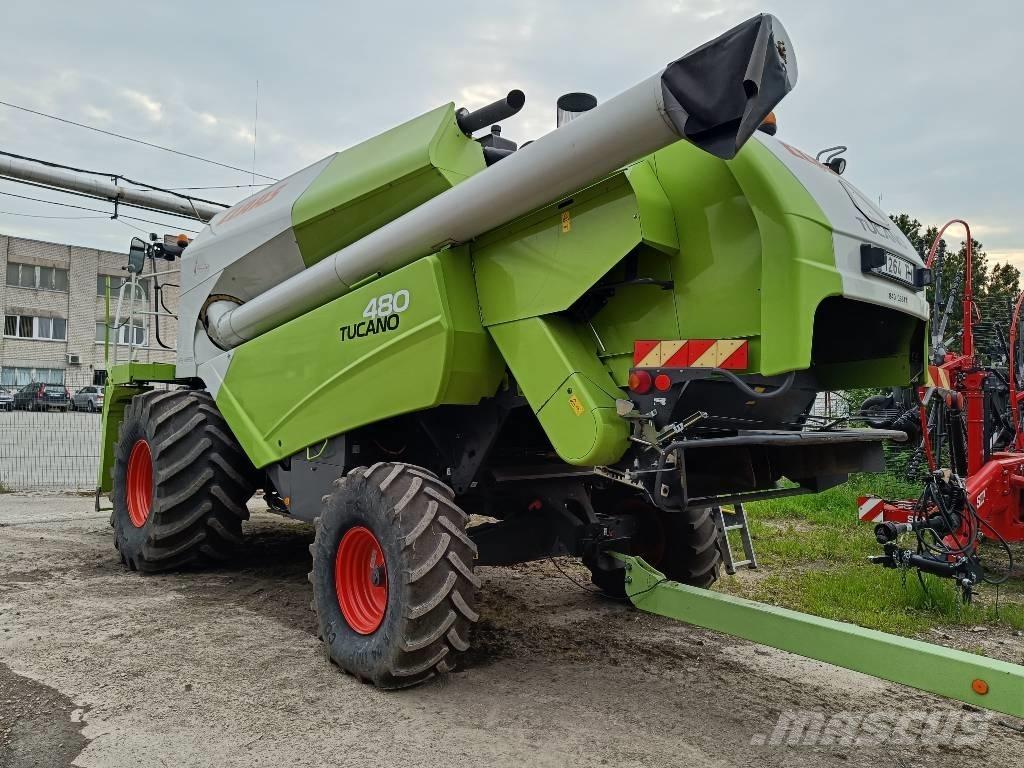 CLAAS Tucano 480 Θεριζοαλωνιστικές μηχανές