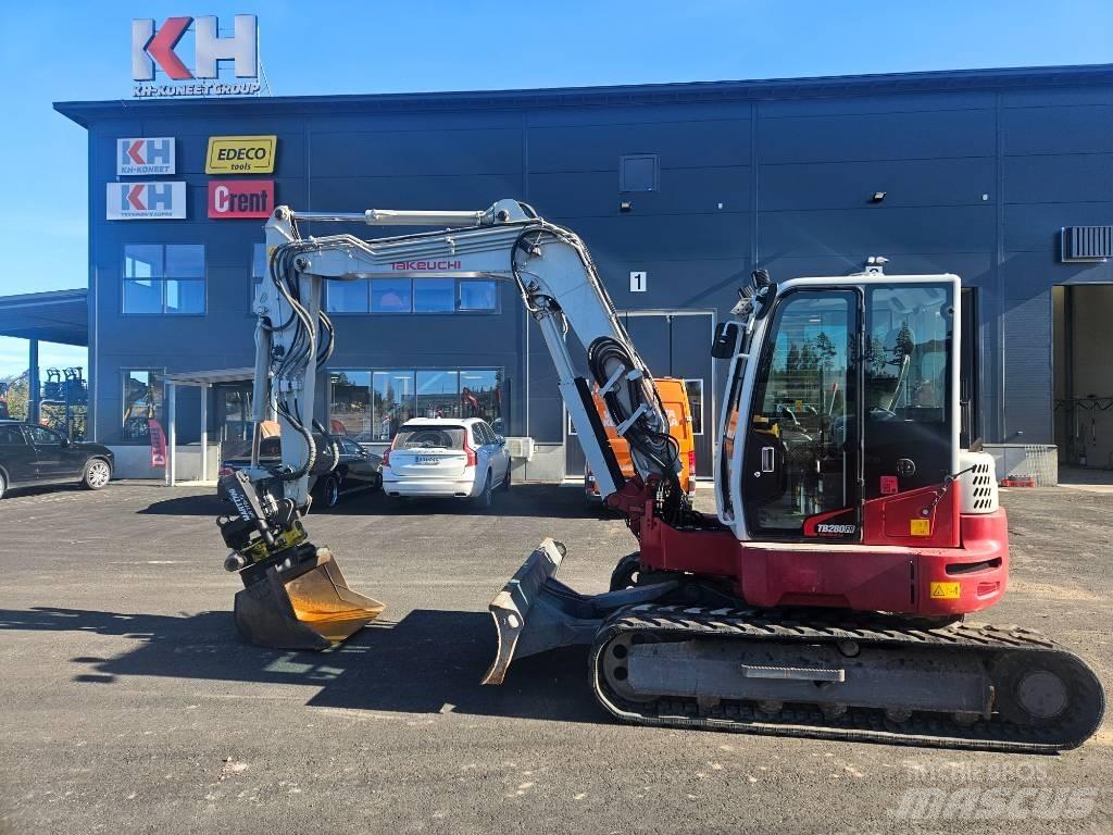 Takeuchi TB 280 FR Μίνι εκσκαφείς 7t - 12t