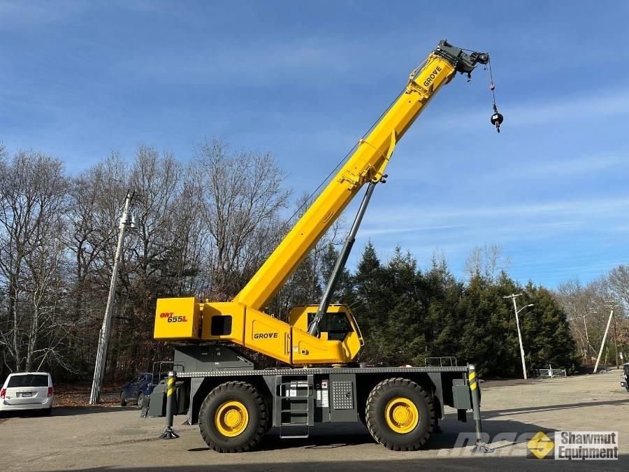 Grove RT 655 Γερανοί ανώμαλου εδάφους