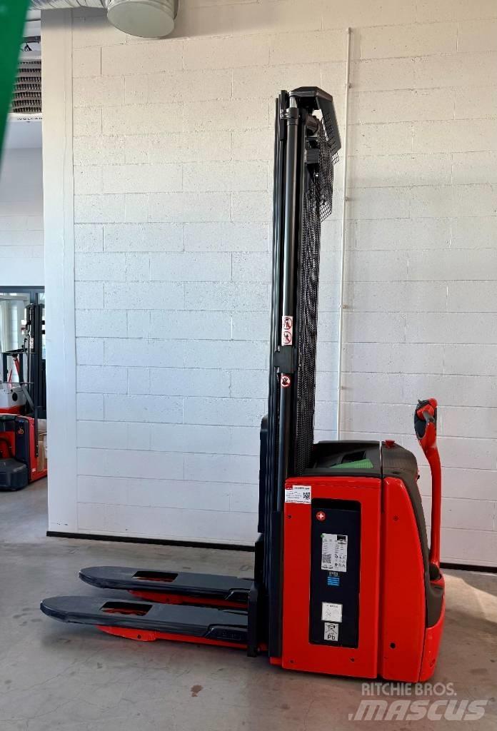 Linde L16/1173-01 Παλετοφόρα πεζού χειριστή με ιστό
