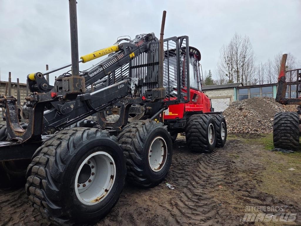 Komatsu 845 Μεταφορείς ξυλείας