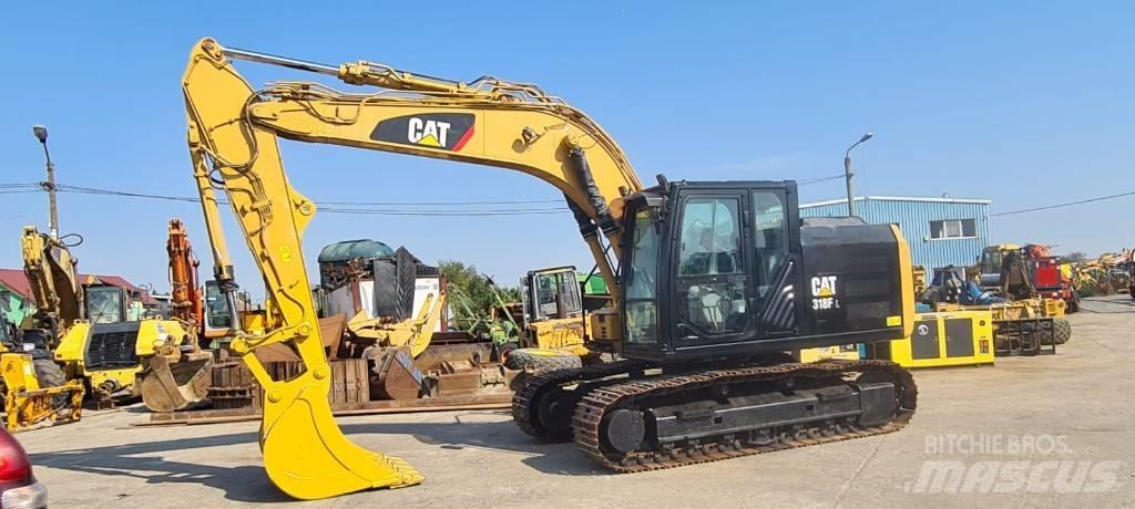 CAT 318FL Εκσκαφείς με ερπύστριες