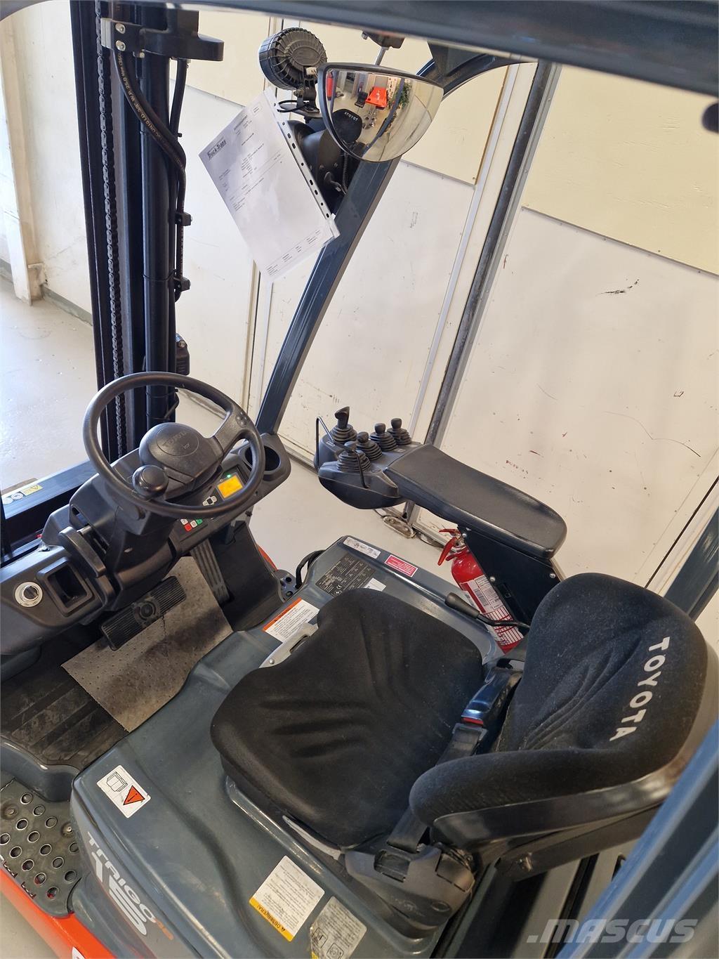 Toyota 8FBE15T Ηλεκτρικά περονοφόρα ανυψωτικά κλαρκ