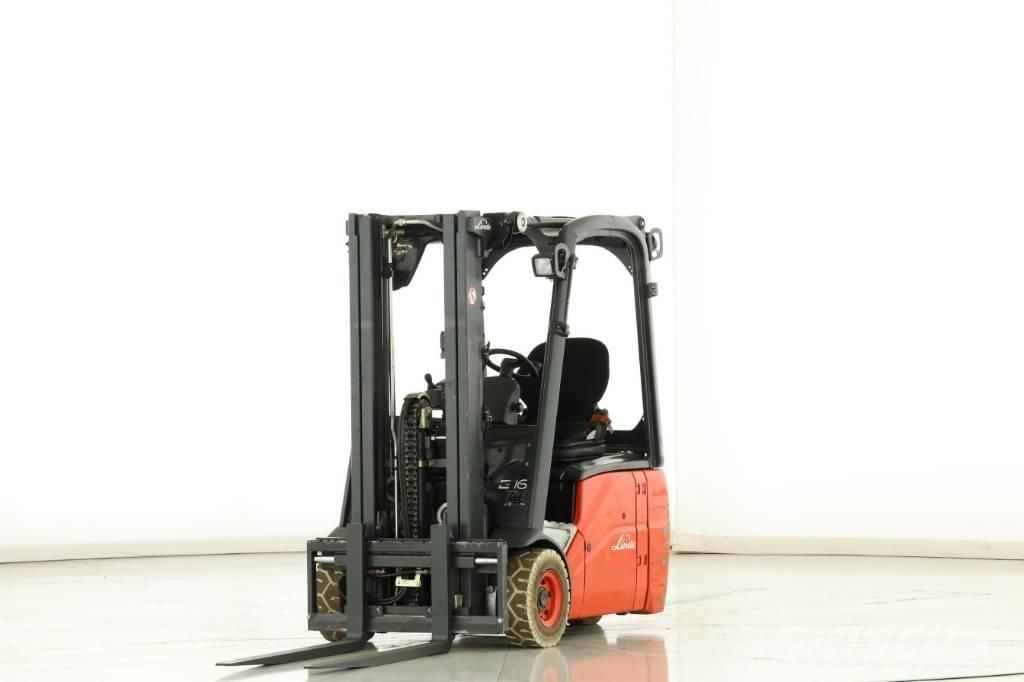 Linde E-16-C-01 Ηλεκτρικά περονοφόρα ανυψωτικά κλαρκ