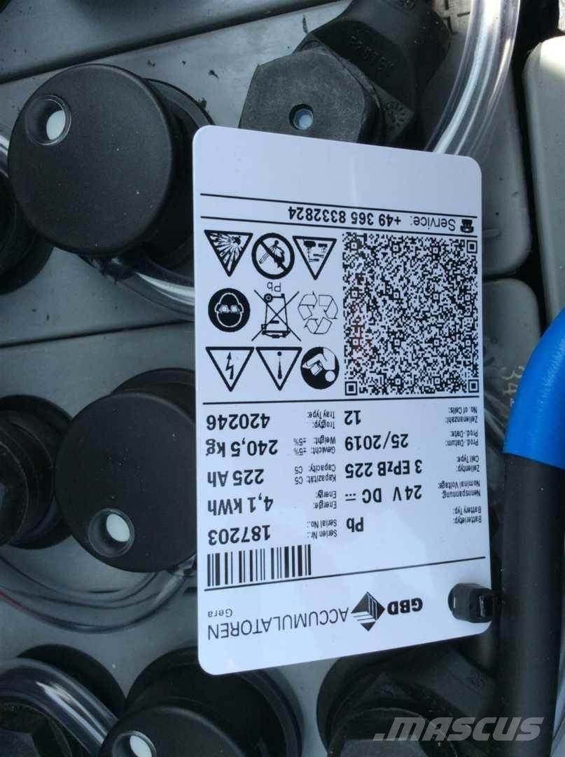 Linde L12I Παλετοφόρα πεζού χειριστή με ιστό