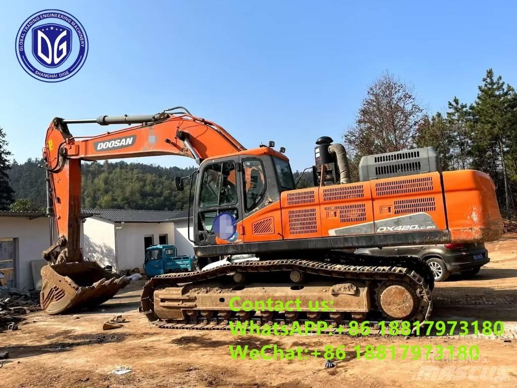 Doosan DX 420 LC Εκσκαφείς με ερπύστριες