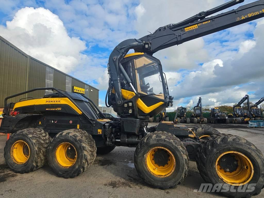 Ponsse Scorpion King Θεριζοαλωνιστικές μηχανές