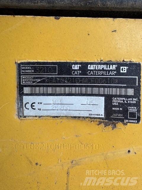 CAT 321 C LCR Εκσκαφείς με ερπύστριες